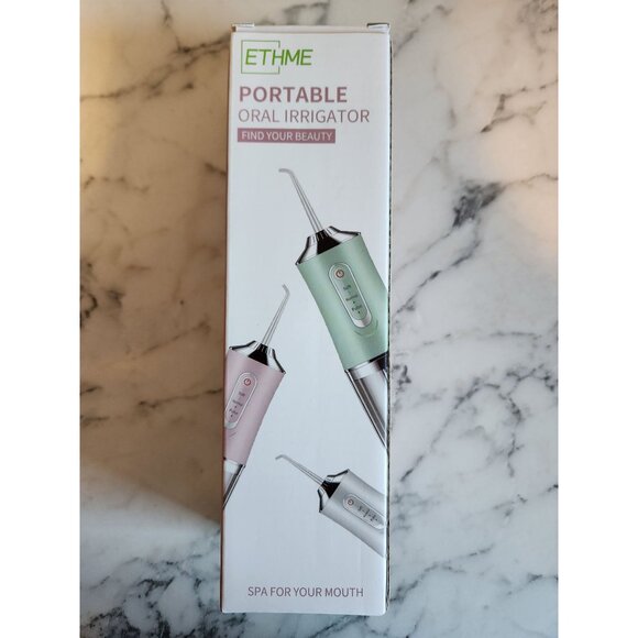 Ethme Portable Oral Irrigator 3 Modes 230mL 360° Clean Spa For Your Mouth White - Picture 2 of 5